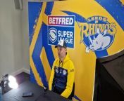 Leeds Rhinos coach Rohan Smith reflects on his side&#39;s heavy home defeat by Warrington Wolves in Super League.
