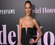 https://www.maximotv.com &#60;br/&#62;B-roll footage: Fashion model Alexis Sheree arrives at the red carpet premiere of &#92;
