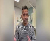Doctor explains how stress can cause illnessDr Amir Khan GP