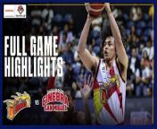PBA Game Highlights: San Miguel survives Ginebra scare, stays perfect from video tom incbina miguel com
