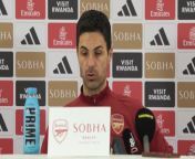 Arsenal boss Mikel Arteta admits he expects a tough test from Brighton and hailed the impact of their manager Roberto de Zerbi ahead of Saturday&#39;s Premier League clash&#60;br/&#62;London Colney, London, UK