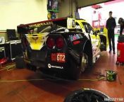 2010 Corvette C6.R ZR1 GT2 Roaring Again! 5.5L V8 Warm Up, Accelerations _ OnBoard! from r koto purile