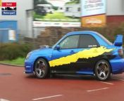 Modified Cars Accelerating! - R34 GTR V-Spec, Stagea RS Four, E30 Turbo, Lancer Evo, from ind vs rs