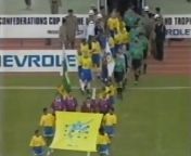 Confederations Cup 1997Brazil vs Australia (Final) English commentary (Full match) from doraemon se cup me badi si