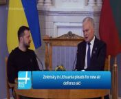 Ukrainian President Volodymyr Zelensky renewed his appeals for fresh air defence systems on a visit to Lithuania as his war-torn country faced ramped-up Russian bombardments of major cities.&#60;br/&#62;-&#60;br/&#62;Explore the Buzz Plus bestLatest news, sports, &amp; TV , and more from across Buzz Plus online.