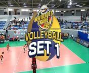 Watch the first set of SSC-R vs. Mapua, NCAA Women&#39;s Volleyball held on April 11, 2024.