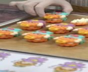 Valentine's Day Macarons Filling Angel Macarons #shorts #shortvideo #relaxing from angel gan