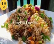 Easy Tips chicken Fried Rice