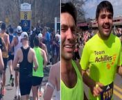 Catfish star Nev Schulman runs Boston Marathon as guide for blind athleteSource Nev Schulman