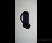 An acrylic painting, of a coffee mug. Painted by Scott Snider. Uploaded 04-16-2024.