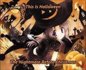 This Is Halloween - The Nightmare Before Christmas NIGHTCORE from how the grinch stole christmas welcome christmas