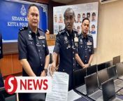 A 16-year-old teenage girl is among 19 suspects arrested for alleged involvement in a fake investment scam based in the city centre in Johor Baru. &#60;br/&#62;&#60;br/&#62;The suspects were allegedly working as call centre agents and were hauled in between 10.55am and 5pm on Thursday (April 25).&#60;br/&#62;&#60;br/&#62;Their supervisor, a man in his 40s, was also arrested.&#60;br/&#62;&#60;br/&#62; Read more at https://shorturl.at/hrwzG&#60;br/&#62;&#60;br/&#62;WATCH MORE: https://thestartv.com/c/news&#60;br/&#62;SUBSCRIBE: https://cutt.ly/TheStar&#60;br/&#62;LIKE: https://fb.com/TheStarOnline