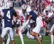 Ohio State won their matchup against Penn State on Saturday 44-31