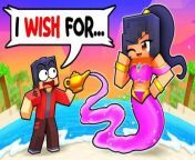 Playing Minecraft as a HELPFUL Genie! from minecraft aush more