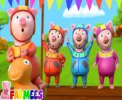 Five Little Piggies by Farmees is a nursery rhymes channel for kindergarten children.These kids songs are great for learning alphabets, numbers, shapes, colors and lot more. We are a one stop shop for your children to learn nursery rhymes.&#60;br/&#62;.&#60;br/&#62;.&#60;br/&#62;.&#60;br/&#62;.&#60;br/&#62;#fivelittlepiggies #learningvideos #kidsmusic #cartoon #babysongs #kindergarten #educational #learn