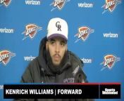 Kenrich Williams &#124; Pistons Post-Game &#124; Dec. 06, 2021