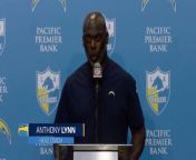 Anthony Lynn Postgame Press Conference from stage dance press