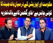 Is there any chance of negotiations between government and opposition? Ghumman&#39;s analysis