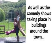 We went to Machynlleth Comedy Festival 2024 from hindi comedy full move