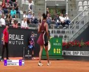 Naomi Osaka made light work of No.19 seed Marta Kostyuk at the WTA Rome