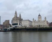 Hop on the ferry ‘cross the Mersey to get the best views of Liverpool
