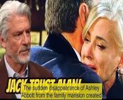 YR Spoilers Jack trusts and entrusts Ashley to Alan - hoping that they will become a new couple