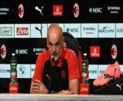 AC Milan v Genoa, Serie A 2023\ 24: the pre-match press conference from milan 2015 2016