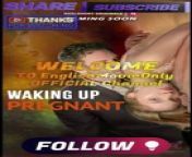 Waking Up PregnantPart 1 from pregnant labor from