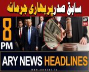 #DonaldTrump #FormerUSPresident #JudgeFines #headlines&#60;br/&#62;&#60;br/&#62;NAB clears Shahid Khaqan Abbasi in LNG case&#60;br/&#62;&#60;br/&#62;PHC suspends ECP’s notice to CM Ali Amin Gandapur&#60;br/&#62;&#60;br/&#62;Cylinder blast leaves one dead, six injured in Karachi&#60;br/&#62;&#60;br/&#62;Miscreants storm school, set papers on fire in North Waziristan&#60;br/&#62;&#60;br/&#62;Columbia suspends students after call to end Gaza protest camp&#60;br/&#62;&#60;br/&#62;Pakistan’s macroeconomic conditions improved: IMF&#60;br/&#62;&#60;br/&#62;Gunman kills six in Afghan mosque attack: govt spokesman&#60;br/&#62;&#60;br/&#62;Pakistan’s macroeconomic conditions improved: IMF&#60;br/&#62;&#60;br/&#62;Polio vaccine refusal can land parents in jail&#60;br/&#62;&#60;br/&#62;Jeff Bridges returns to Tron franchise for third movie&#60;br/&#62;&#60;br/&#62;Follow the ARY News channel on WhatsApp: https://bit.ly/46e5HzY&#60;br/&#62;&#60;br/&#62;Subscribe to our channel and press the bell icon for latest news updates: http://bit.ly/3e0SwKP&#60;br/&#62;&#60;br/&#62;ARY News is a leading Pakistani news channel that promises to bring you factual and timely international stories and stories about Pakistan, sports, entertainment, and business, amid others.