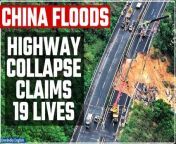 In China&#39;s southern Guangdong province, heavy rains led to a highway collapse, resulting in the deaths of 19 individuals. The incident highlights the dangers posed by extreme weather events in the region. Rescue efforts are underway as authorities work to address the aftermath of the collapse and mitigate further risks to public safety. &#60;br/&#62; &#60;br/&#62; &#60;br/&#62;#China #Guangdong #GuangdongRains #ChinaFloods #ChinaRains #Chinaupdate #Worldnews #Oneindia #Oneindianews &#60;br/&#62;~HT.99~PR.152~ED.155~