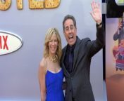 https://www.maximotv.com &#60;br/&#62;B-roll footage: Jerry Seinfeld and Jessica Seinfeld attend the red carpet premiere of Netflix&#39;s &#39;Unfrosted&#39; at the Egyptian Theatre in Los Angeles, California, USA, on Tuesday, April 30, 2024. This video is only available for editorial use in all media and worldwide. To ensure compliance and proper licensing of this video, please contact us. ©MaximoTV