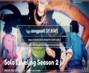 Solo Leveling Season 2 Episode 1 (Hindi-English-Japanese) Telegram Updates from cos play solo