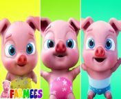 Five Little Piggies by Farmees!Rhymes galore for kindergarten kids! ABCs, numbers, shapes, colors, and more in our fun songs! &#60;br/&#62;.&#60;br/&#62;.&#60;br/&#62;.&#60;br/&#62;.&#60;br/&#62;&#60;br/&#62;#fivelittlepiggies #kindergarten #nurseryrhymes #babysongs #kidsmusic #toddler#englishkidsvideos #forkids #childrensmusic #kidsvideos #babysongs