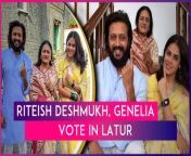 Riteish Deshmukh and Genelia D&#39;Souza, on Tuesday, May 7 cast their votes at a polling station in Latur, Maharashtra. Polling for the third phase of Lok Sabha elections 2024 is being held for 93 constituency seats across 10 states and one Union Territory. Speaking to ANI, Genelia said, “This is an important day and I think everyone should cast their votes today.” Riteish shared, “I came to Latur from Mumbai to cast my vote. Everyone should come out of their houses and cast votes. Today is an important day. Everyone should definitely vote.” Watch the video to know more.&#60;br/&#62;