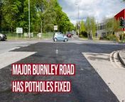The junction between Belvedere Road and Ormerod Road has had its potholes fixed to the relief of Burnley drivers.