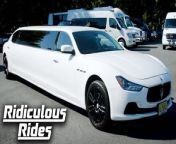 A MAN from New Jersey has stretched his Maserati sports car into a sleek, stylish stretch limousine. Jay Glick, who owns a fleet of limos, spent 10 months and over &#36;75,000 transforming his 2016 Maserati Ghibli Sport. Cutting it in half and stretching its stock components by 130 inches, he has turned the luxury Italian car into one of the world’s fastest limos. Jay told FutureStudiosCars: “It’s elegant, it’s sporty, it’s modern. Right away, as soon as you get in this car you know you’re not in a regular limo. There’s nothing else that stands out like it.” The vehicle has proved a head-turner, drawing crowds of people wherever it goes. Jay added: “Limousines are all about not just taking a ride, but having a special ride. You can’t Uber one of these - that’s for sure.”