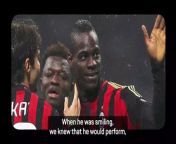 Urby Emanuelson said Milan&#39;s stars did everything they could to keep Italian striker Mario Balotelli smiling