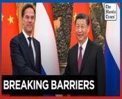 Xi to Dutch PM: Tech restrictions won&#39;t hinder China&#60;br/&#62;&#60;br/&#62;Chinese leader Xi Jinping assures Dutch Prime Minister Mark Rutte that efforts to limit China&#39;s technology access won&#39;t hinder its progress. The Netherlands&#39; 2023 export licensing requirements for machinery crucial in making advanced chips followed the US&#39;s blockage of Chinese chip access due to security reasons, prompting Xi to caution against scientific and technological barriers, fearing they could lead to division and confrontation.&#60;br/&#62;&#60;br/&#62;Photos by AP&#60;br/&#62;&#60;br/&#62;Subscribe to The Manila Times Channel - https://tmt.ph/YTSubscribe &#60;br/&#62;Visit our website at https://www.manilatimes.net &#60;br/&#62; &#60;br/&#62;Follow us: &#60;br/&#62;Facebook - https://tmt.ph/facebook &#60;br/&#62;Instagram - https://tmt.ph/instagram &#60;br/&#62;Twitter - https://tmt.ph/twitter &#60;br/&#62;DailyMotion - https://tmt.ph/dailymotion &#60;br/&#62; &#60;br/&#62;Subscribe to our Digital Edition - https://tmt.ph/digital &#60;br/&#62; &#60;br/&#62;Check out our Podcasts: &#60;br/&#62;Spotify - https://tmt.ph/spotify &#60;br/&#62;Apple Podcasts - https://tmt.ph/applepodcasts &#60;br/&#62;Amazon Music - https://tmt.ph/amazonmusic &#60;br/&#62;Deezer: https://tmt.ph/deezer &#60;br/&#62;Tune In: https://tmt.ph/tunein&#60;br/&#62; &#60;br/&#62;#TheManilaTimes &#60;br/&#62;#worldnews &#60;br/&#62;#china &#60;br/&#62;#technology