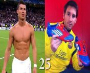Cristiano Ronaldo vs Lionel Messi Transformation 2018 _ Who is better_ from cristiano ronaldo gol