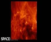 NASA&#39;s Interface Region Imaging Spectrograph (IRIS) mission captured an X1.1-class solar flare.&#60;br/&#62;See time-lapse footage of the blast that caused &#92;