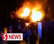 A total of 65 residents were made homeless after a fire destroyed 10 houses in Kampung Likas, near Kota Kinabalu, Sabah early Sunday (March 24) morning.&#60;br/&#62;&#60;br/&#62;Read more at https://tinyurl.com/bdfs8y9p&#60;br/&#62;&#60;br/&#62;WATCH MORE: https://thestartv.com/c/news&#60;br/&#62;SUBSCRIBE: https://cutt.ly/TheStar&#60;br/&#62;LIKE: https://fb.com/TheStarOnline