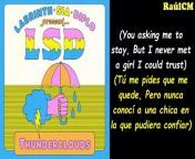 LSD ft. Sia, Diplo, Labrinth - Thunderclouds (With Lyrics + Sub Español) [Official Audio]
