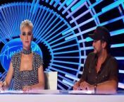 Caitlin Lucia auditions for American Idol in front of Judges Katy Perry, Luke Bryan and Lionel Richie with Katy Perry&#39;s own song, &#92;