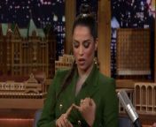 Lilly Singh talks about getting used to working with a network show after being a one-woman phenom on YouTube for years and shares some of the things she&#39;s teaching NBC about having a woman at the helm of a late-night talk show.