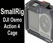 SMALLRIG Cage for the DJI Osmo Action 4 and Action 3 - Unboxing, Assembly, First Use Review&#60;br/&#62;This is the SmallRig Camera Cage for DJI Action 4, Action 3, Protective Cage Compatible for DJI Mic, Protective Frame for Osmo Action 4, Action 3 - 4119