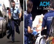 Police arrested a man after a 77-year-old victim was shot in the groin at a law firm in Sydney&#39;s CBD, with emergency services responding to the incident on the ninth floor of an office building on Castlereagh Street.