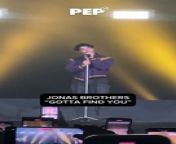 Among the memorable hit songs performed by the Jonas Brothers at their The Tour concert last night, Thursday, February 22, 2024, at the SM Mall of Asia was the Disney series Camp Rock classic &#92;