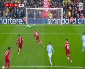 A positive draw (1-1) decided the summit of the 28th round of the English Premier League between Liverpool and its guest Manchester City on Sunday on the ground of the Reds’ stronghold of Anfield. City defender John Stones opened the scoring after Belgian star Kevin De Bruyne executed a corner kick in the 23rd minute. The Reds equalized in the second half by Argentine Mac Allister from a 50 penalty kick committed by Brazilian goalkeeper Ederson on Uruguayan striker Darwin Nunez. Before Ederson was substituted due to injury 56. Arsenal holds the lead (64 points) by goal difference only from Liverpool, which has the same score, while City (62 points) is only one point behind in third place.&#60;br/&#62;#Premier_League&#60;br/&#62;#Manchester_City&#60;br/&#62;#Liverpool&#60;br/&#62;#Mac_Allister&#60;br/&#62;#Stones&#60;br/&#62;