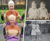 These identical twins have lived the same lives for an incredible 83 years – sharing jobs, holidays, clothes and playing pranks on friends.&#60;br/&#62;&#60;br/&#62;Margaret and Maureen Beckwith were born just five minutes apart on July 17, 1940 and have been inseparable ever since.&#60;br/&#62;&#60;br/&#62;The siblings went to the same school after failing the 11-plus exam and got jobs as machinists at a dress making factory aged 15.&#60;br/&#62;&#60;br/&#62;The mischievous pair regularly played pranks on their workmates by switching places at their machines to see if anyone noticed.&#60;br/&#62;&#60;br/&#62;Over the years they have never lived more than a few minutes away from each other and share clothes, holidays and even street names. &#60;br/&#62;&#60;br/&#62;Margaret, who is the oldest, lives on Queen Eleanor Road in Northampton while Maureen lives on the next street named Queen Eleanor Terrace.&#60;br/&#62;&#60;br/&#62;The twins say they often know when the other is not feeling well and regularly turn up to each other’s houses wearing identical outfits.&#60;br/&#62;&#60;br/&#62;Margaret was married to husband Richard – who also had an identical twin Roger – for 55 years before he died in 2017 aged 76.&#60;br/&#62;&#60;br/&#62;Maureen also married but divorced her late husband and now dotes on her five grandchildren, including 14-year twins William and Daniel.&#60;br/&#62;&#60;br/&#62;Margaret, who has six grown-up children, six grandchildren and two great-grandchildren, said: “My sister and I have always been very close.&#60;br/&#62;&#60;br/&#62;“We both went to the same school because we weren&#39;t clever enough to pass the 11-plus but it didn’t matter as long as we were together.”&#60;br/&#62;&#60;br/&#62;After leaving school the sisters were both hired as machinists at Lincoln Models dress-making factory in Northampton.&#60;br/&#62;&#60;br/&#62;Margaret said: “We had the same hair style and wore the same glasses and clothes. People used to get us mixed up all the time.&#60;br/&#62;&#60;br/&#62;&#92;