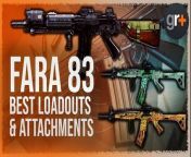 We have the best FARA 83 loadout in Warzone and Cold War if you want to make the best of the new gun. As well as the best FARA 83 loadout overall, we&#39;ve got some options for long and close range depending on your playstyle. This new Cold War addition to Warzone is an interesting Assault Rifle with the highest damage in that category, making it a good, solid go-to at mid range even before you add any attachments to raise up key stats. It&#39;s a full auto gun in Call of Duty Warzone that, with the right add ons, can also perform well at different ranges. You might not get true SMG or Sniper levels of performance at either end of the scale but if you want something heavy hitting at the fringes of that medium range zone, you can push the FARA 83 in both directions.